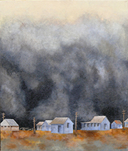 Dust Storm over Oklahoma-Circa 1936 by Anne